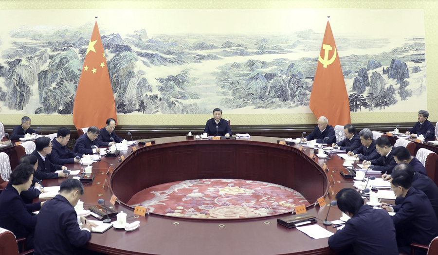 習近平在同中華全國總工會新一屆領導班子成員集體談話時強調 堅持黨對工會的全面領導 組織動員億萬職工積極投身強國建設民族復興偉業